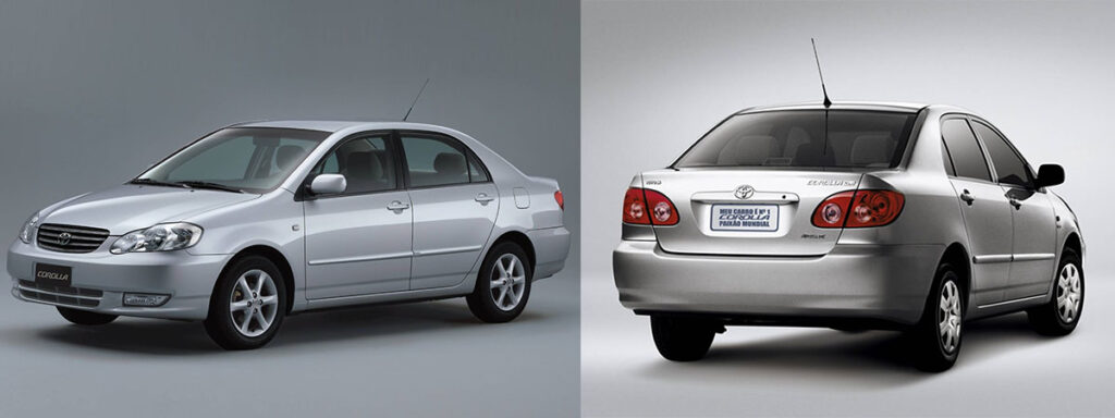 Top 15 automatic cars - corolla