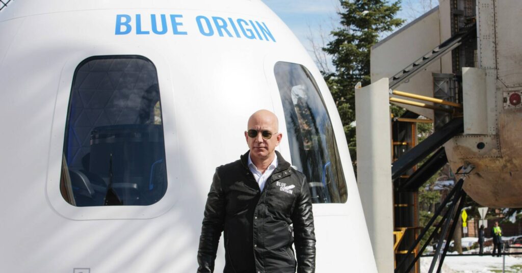 Who is jeff bezos, blue origin