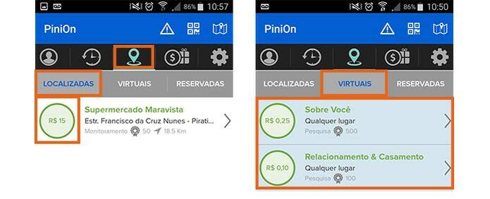 piñón, misiones