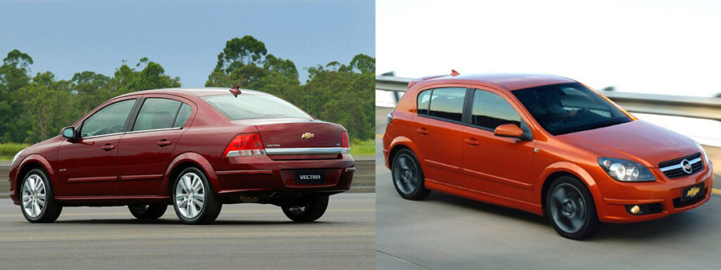 Top 15 automatic cars - vectra