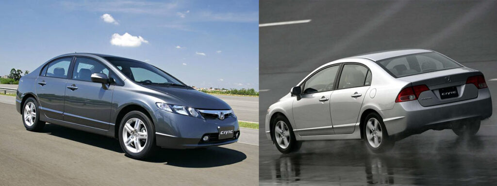 Top 15 automatic cars - civic
