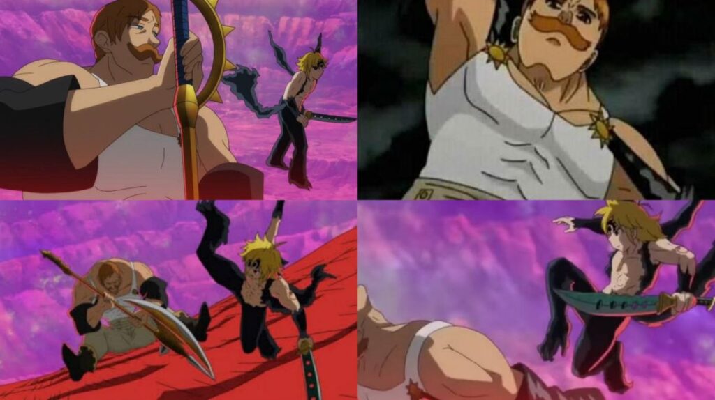 Nanatsu no taizai e sua temporada de decepções. Luta mal feita , decepção total nanatsu no taizai