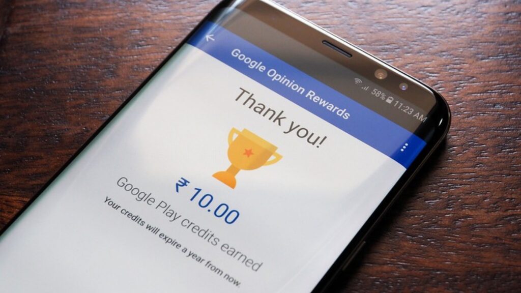 Google opinion rewards
