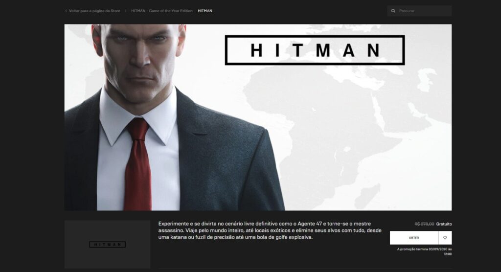 Hitman - epic games