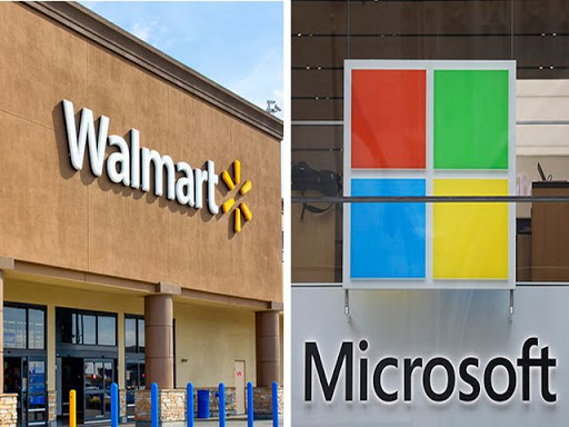 Walmart e microsoft