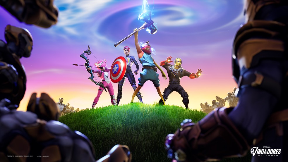 Fortnite - quarta temporada irar ter a marvel como tema! - marvel