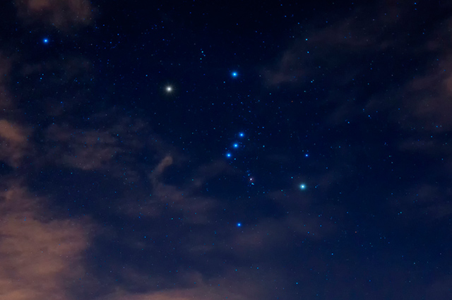 Cinturão de orion - as três marias