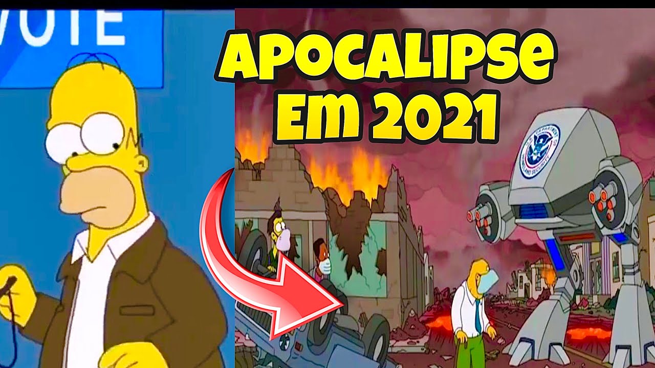 O fim do mundo vai acontecer em 2021? Os simpsons previrão o fim do mundo para 20 de janeiro de 2021?