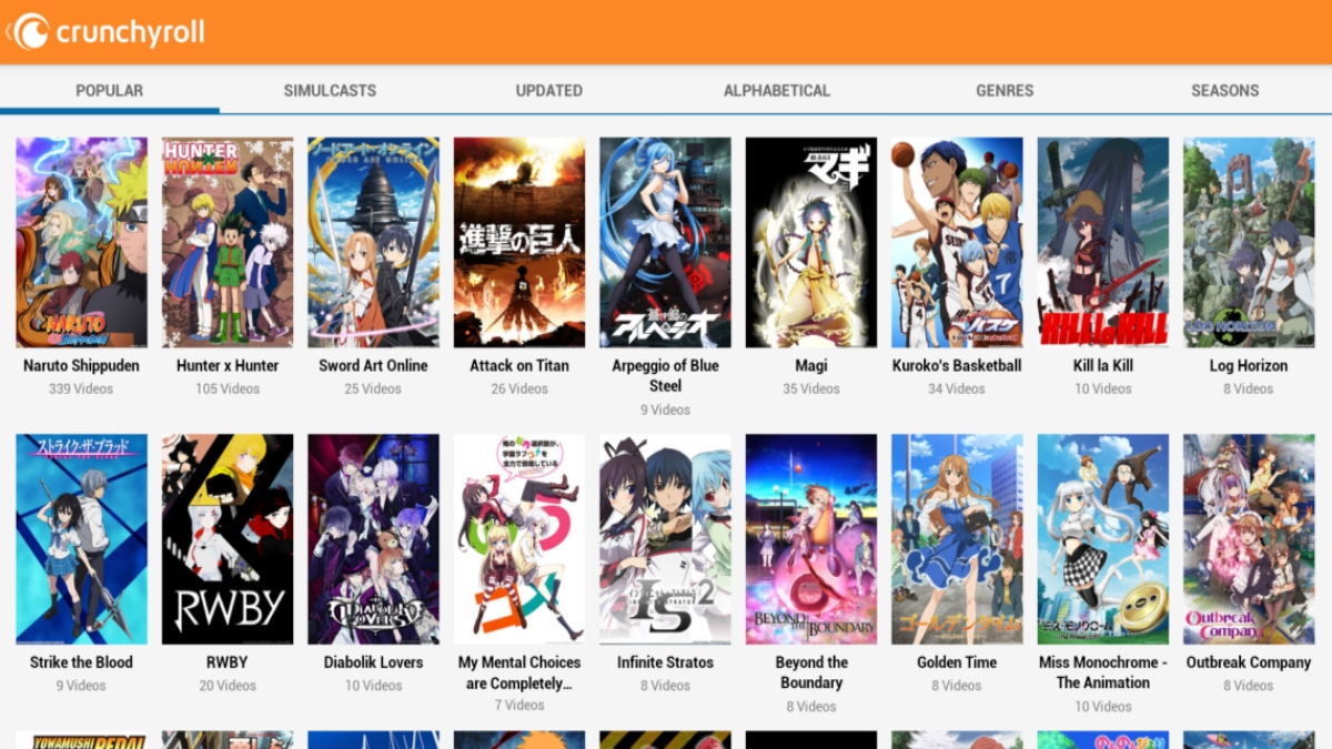 Crunchyroll beta new website launched in usa! crunchyroll beta