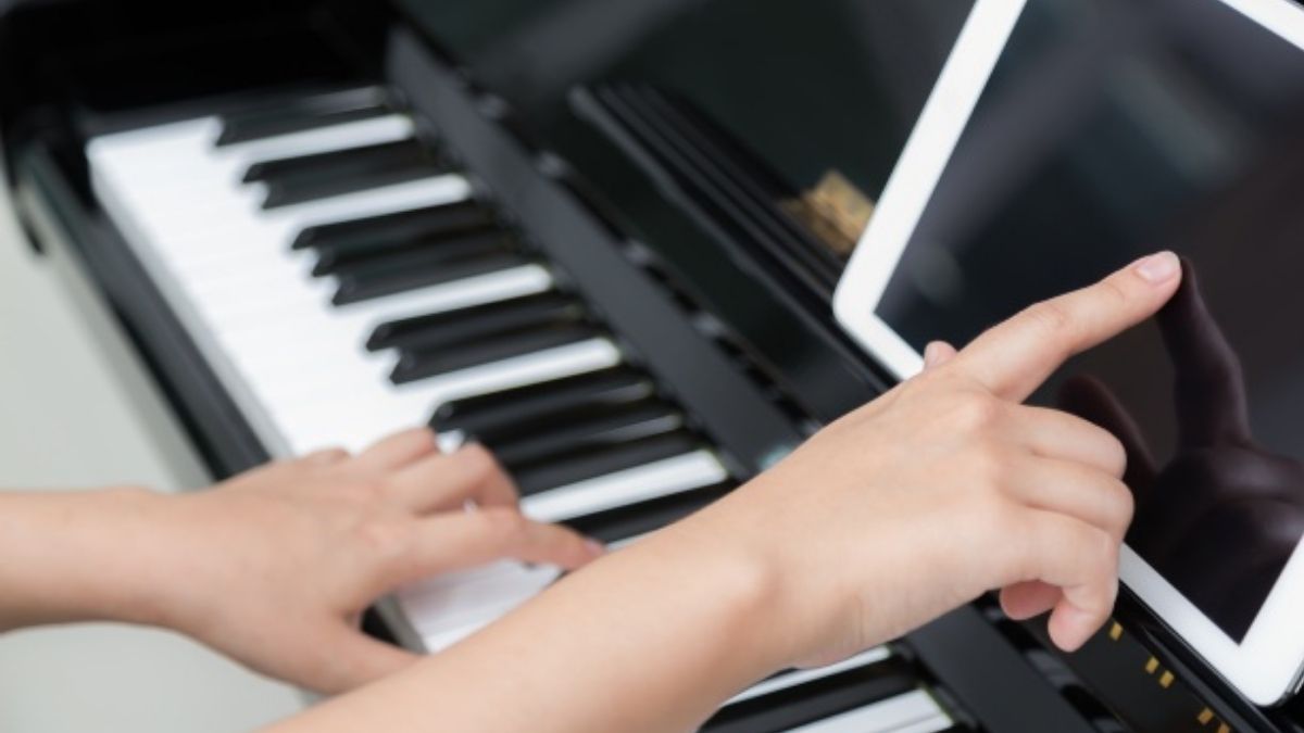 Aplicativo para aprender tocar teclado