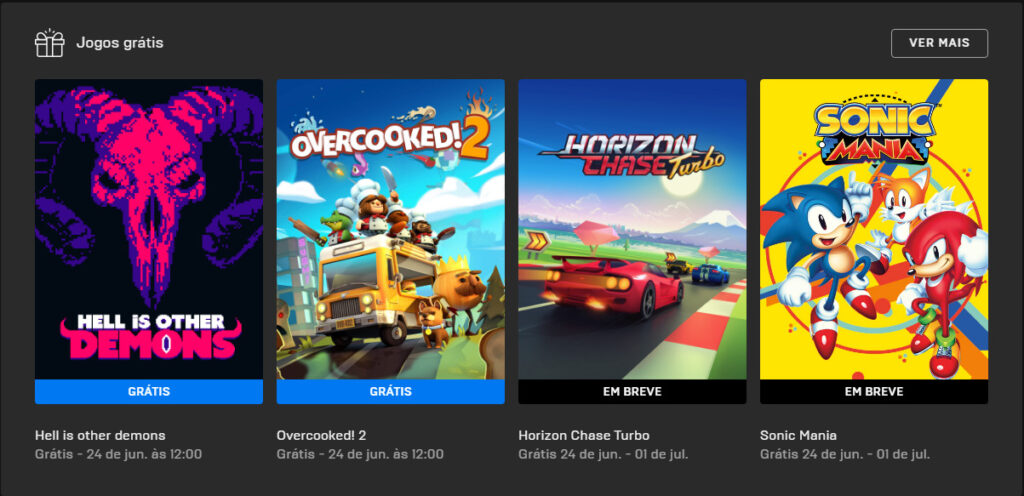 Epic games: sonic mania e horizon chase turbo grátis - image 2 1