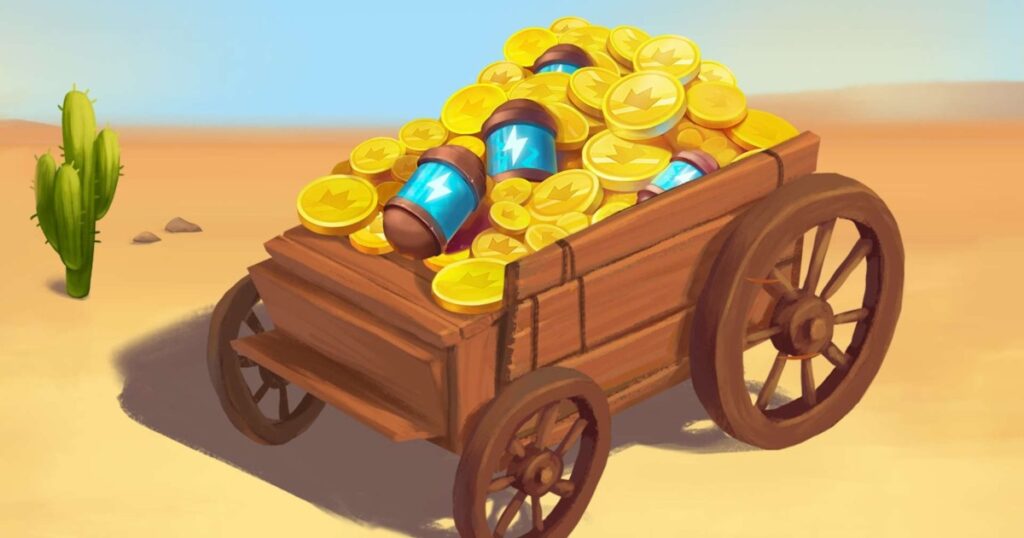 Moedas no coin master