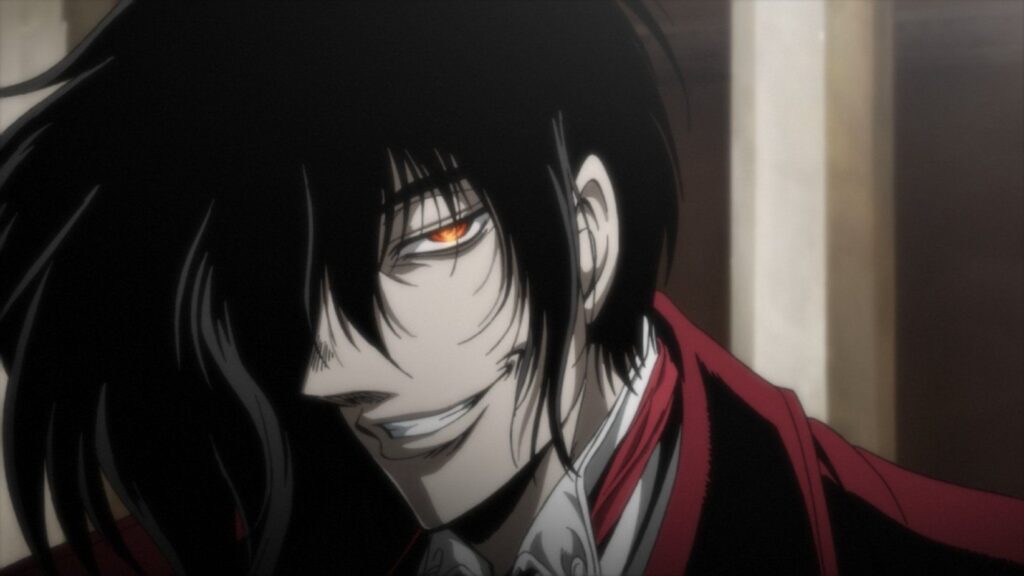 Alucard anti-herói em hellsing
