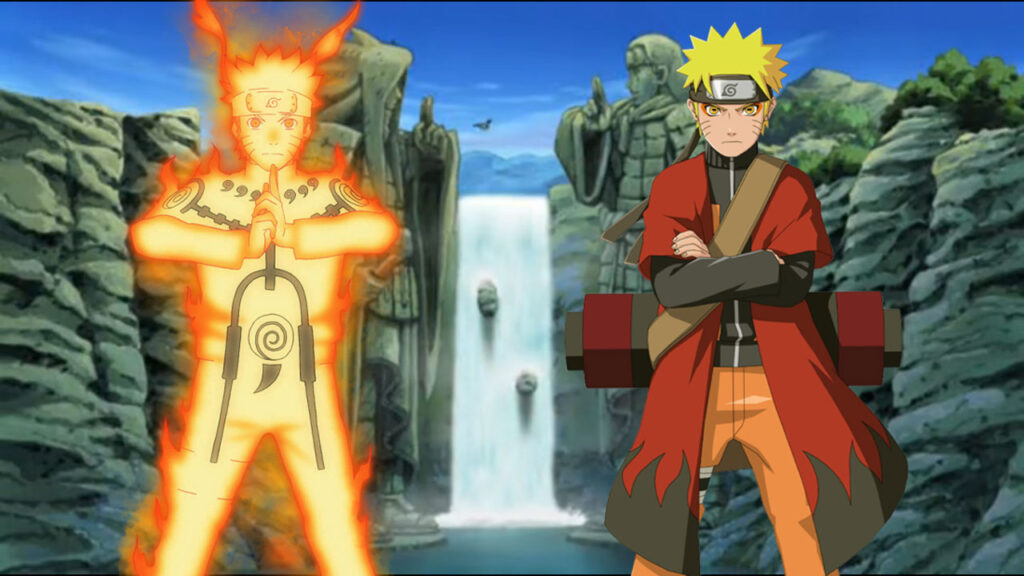Naruto e sua alta reserva de chakra