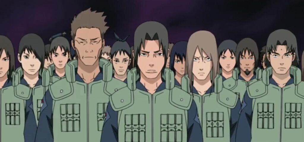 Clã uchiha se preparando para guerra